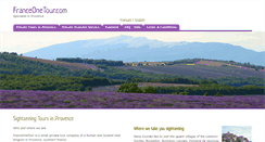 Desktop Screenshot of franceonetour.com