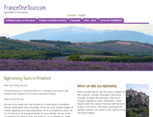 Tablet Screenshot of franceonetour.com